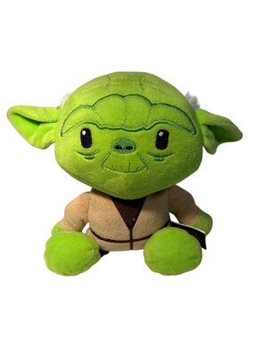 Star Wars Yoda Plush Dog Toy By Fetch For Pets Soft & Durable Design 8"